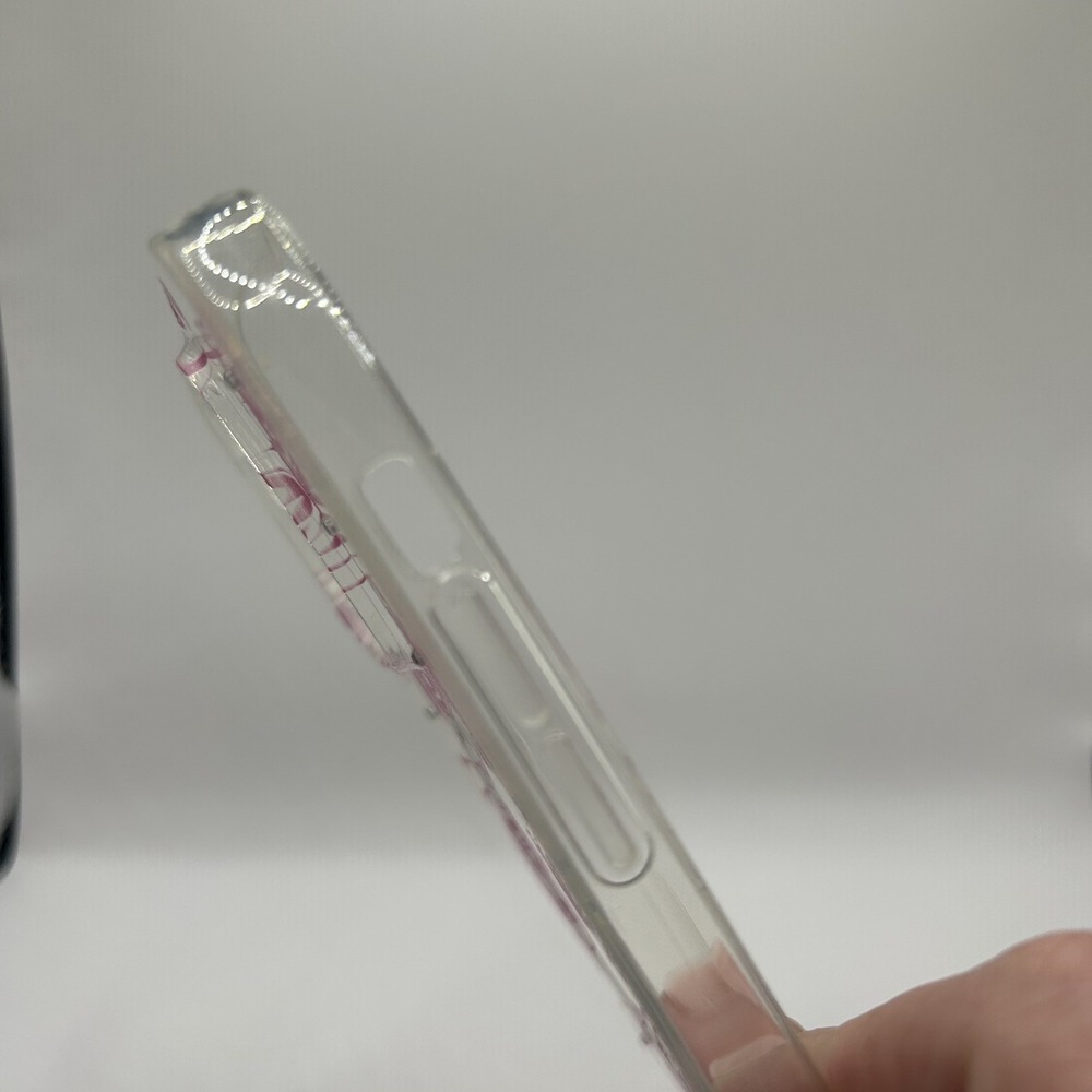 For iPhone 14 Pro Max Roses and Diamonds Phone Case Clear Cover - Picture 2 of 6